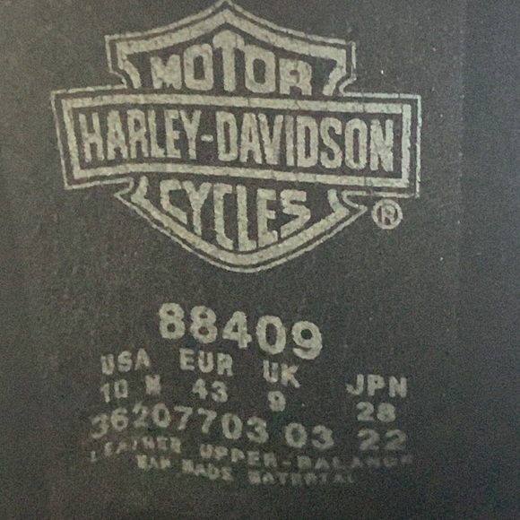 Harley Davidson Leather Riding Boots - Picture 13 of 13